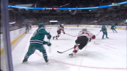 Macklin Celebrini with a Goal vs. New Jersey Devils