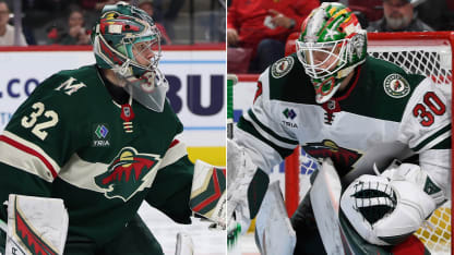 Gustavsson, Wallsted stöttande målvaktspar i Wild