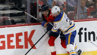 Rasmus Dahlin utökade målsviten när Buffalo Sabres föll mot Florida Panthers