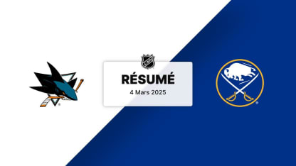 SJS vs BUF | Résumé 04/03/2025