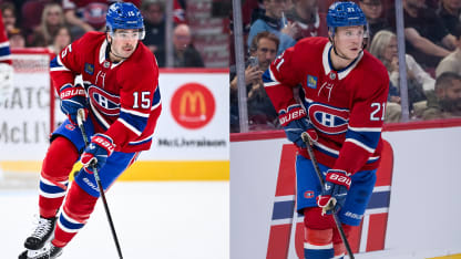 Alex Newhook Kaiden Guhle blessures longues absences