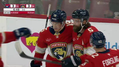 FLA vs. WSH: Ekblad blasts in go-ahead