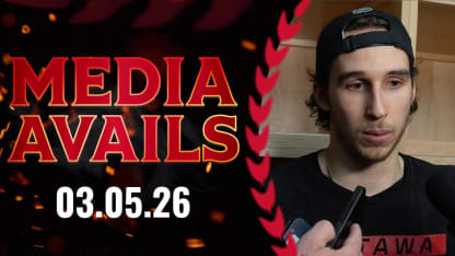 Dylan Cozens Postgame Media vs CGY