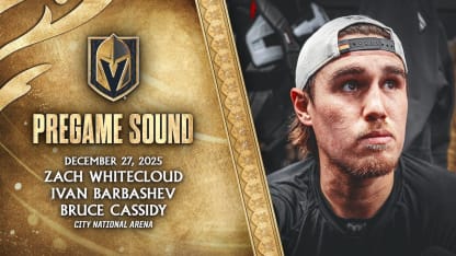 🎥 PREGAME SOUND: Whitecloud, Barbashev & Cassidy