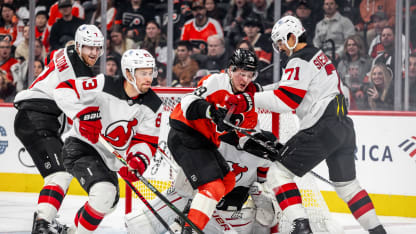 Devils at Flyers
