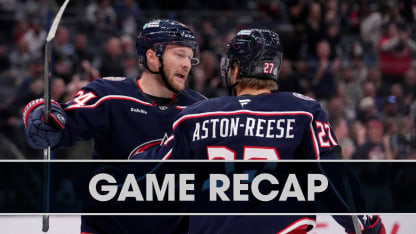 Toronto Maple Leafs Columbus Blue Jackets game recap October 22