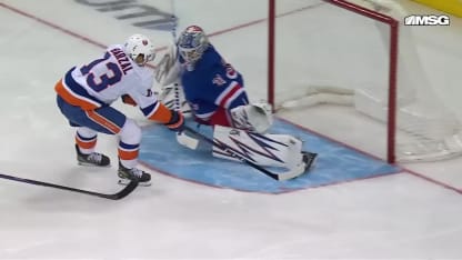 Shesterkin robs Barzal on breakaway