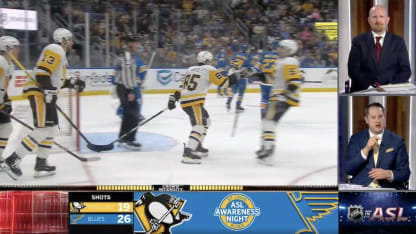 NHL in ASL: Hayes' second of the game