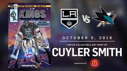 LA-Kings-Opening-Night-2018-Art-Print-San-Jose-Sharks