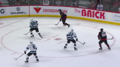 UTA@OTT: Vanecek with a great save against Tim Stutzle