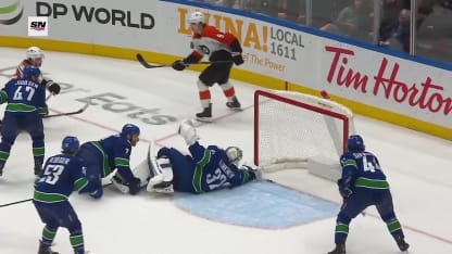 Lankinen's sprawling save