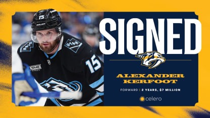 Predators Sign Alexander Kerfoot