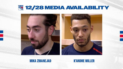 Postgame: Zibanejad and Miller