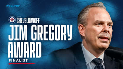 Cheveldayoff named finalist for 
GM of the Year Award