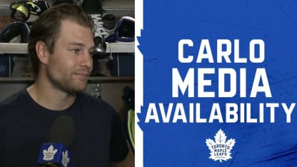 Brandon Carlo | Pregame vs Montreal Canadiens | October 8, 2025