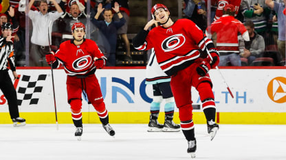 Necas Celly after OT Winner vs SEA front