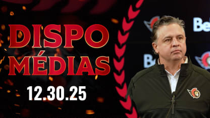 Travis Green dispo médias