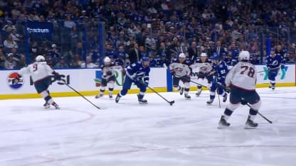 CBJ@TBL: Paul scores goal against Jet Greaves