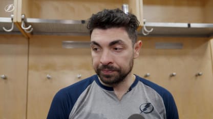 Nick Paul | Postgame at New York Rangers