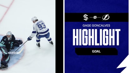 TBL at SEA | Goncalves sets a career‑high point streak