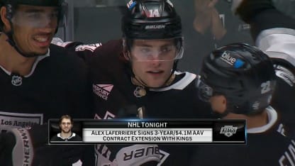 Alex Laferriere signs extension with Kings