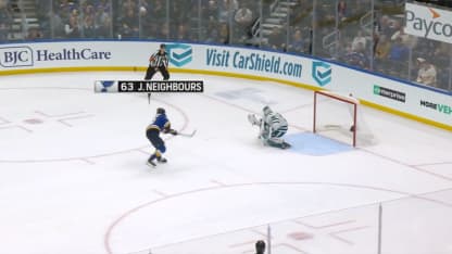 SJS@STL: Neighbours scores shootout goal to win game