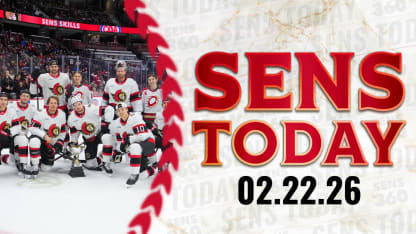 Sens Today: Batherson Beats Chabot at Sens Skills