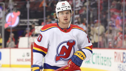 Alexander Holtz moving in the right Direction with Utica Comets