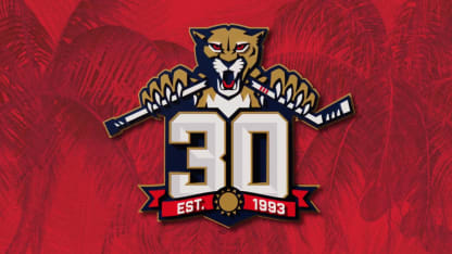 Panthers 30th logo