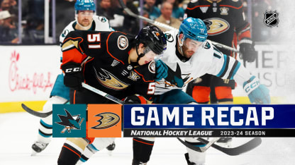 Game Recap: Sharks @ Ducks 1/31