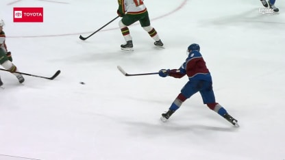 COL@MIN: Makar scores PPG against Jesper Wallstedt