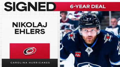 Ehlers signs with Hurricanes