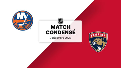 Match condensé : NYI @ FLA 07/12/2025