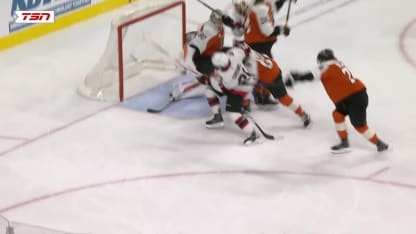 OTT@PHI: Cousins scores goal against Dan Vladar