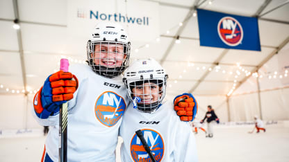 Children and Families Enjoy Islanders Girls Hockey Weekend