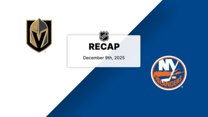 Recap: Golden Knights at Islanders 12.9.25