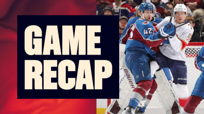 RECAP: Avalanche 3, Panthers 1