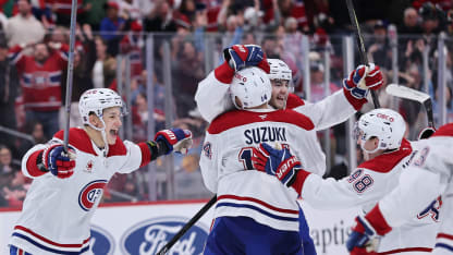 Canadiens vencen a Panthers con remontada de Suzuki