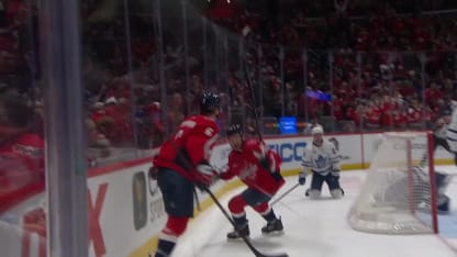 TOR@WSH: Chychrun scores goal against Dennis Hildeby