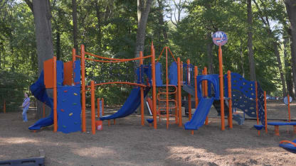 Isles Staff Builds Playground with YMCA and KABOOM! 