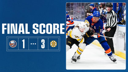 The Skinny: Bruins 3, Islanders 1