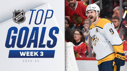 Top Goals from Week 3 of the 2024-25 NHL Season