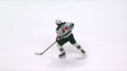 MIN@ANA: Trenin scores goal against Lukas Dostal