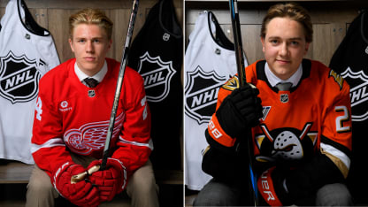 Michael Brandsegg-Nygård Stian Solberg båda valda i första rundan av 2024 års NHL-draft