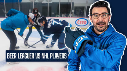 Beer leaguer versus Winnipeg Jets