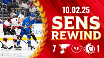 Sens Rewind: Sens Fall to Blues
