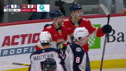 FLA vs. CBJ: Bennett strikes on the power play