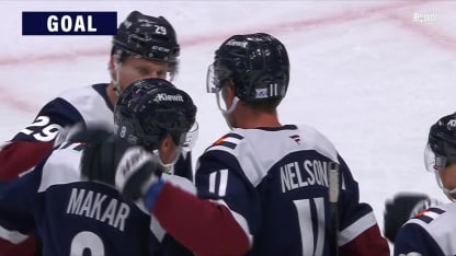 STL@COL: Nelson scores PPG against Jordan Binnington