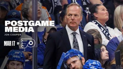 Jon Cooper | Postgame vs Philadelphia Flyers 