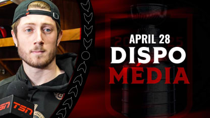 Tyler Kleven dispo médias - 28 avril